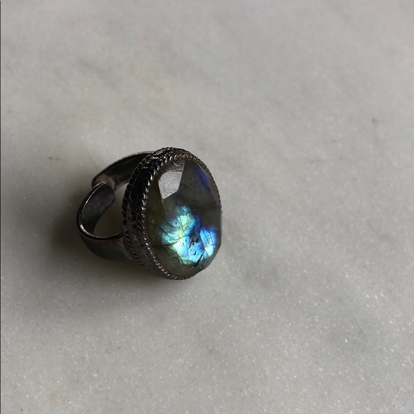 Baroni | Labradorite .925 Silver Ring | O/S - Picture 5 of 17